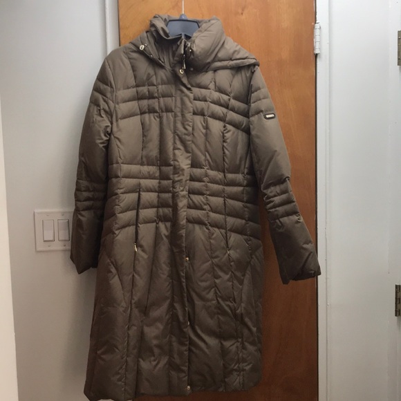 calvin klein olive green jacket